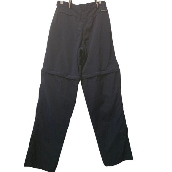 The North Face Athletic Blue Zip Off Shorts Convertible Pants Women's 8 *READ - Picture 2 of 5